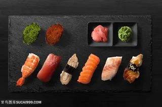 美味日式料理海鲜图片