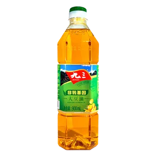 九三大豆油900毫升超市商品白底图免抠实物摄影png格式图片透明底