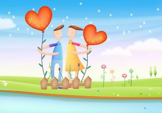 图片设计素材背景2.14情人节