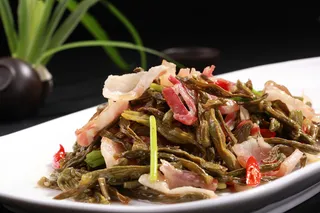 干豆角炒腊肉 (3)