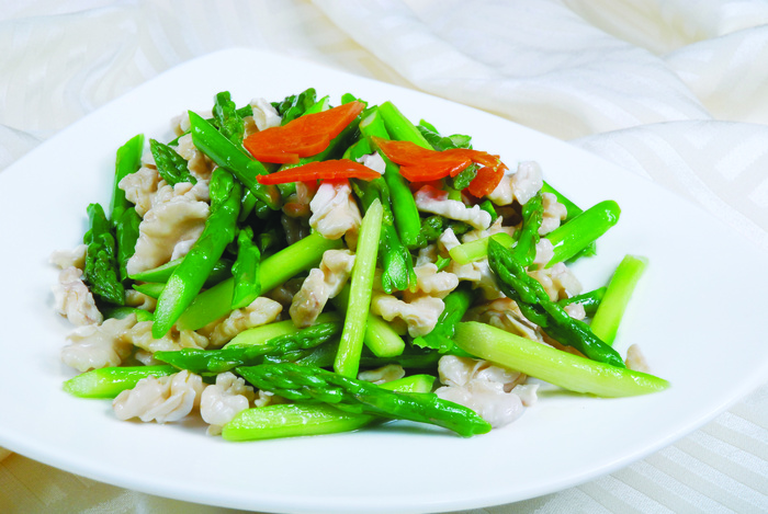 0911LCS-602芦笋鲜桃仁