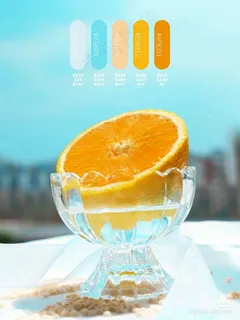 高质量插画配色色卡