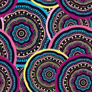 少数民族藏族特色花纹波西米亚风纹理背景图案设计AI矢量图片素材