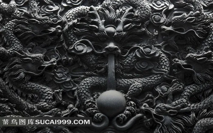 龙的雕刻艺术高清大图