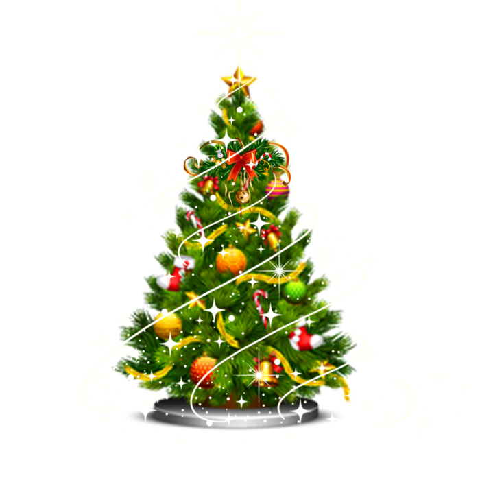 圣诞节平安夜圣诞树免扣素材圣诞元素