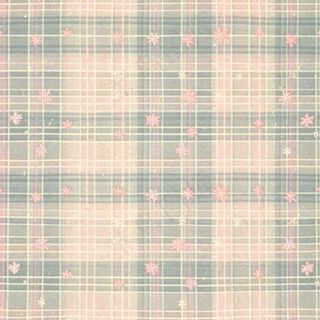 格子可爱图案纹理背景，布料