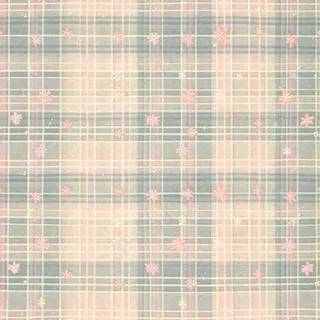 格子可爱图案纹理背景，布料