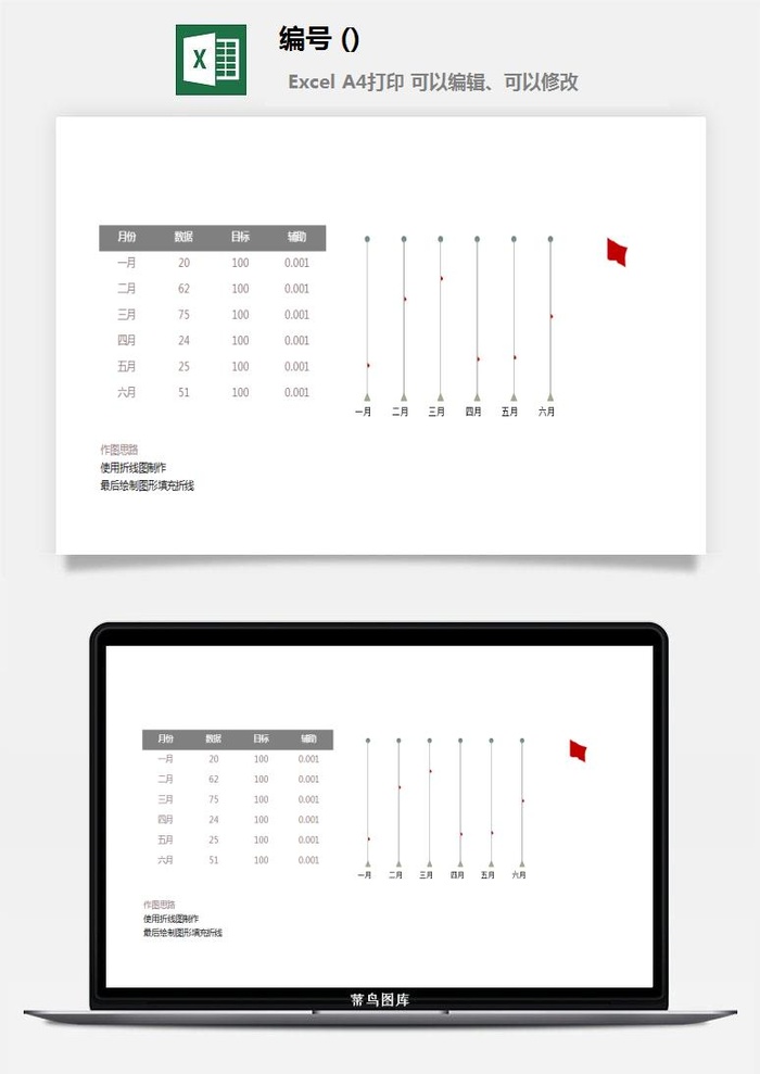 LMTK可视化图表模板Excel素材公司企业办公表格数据分析智能图表
