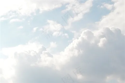 洁白的云朵素材 洁白的云朵素材