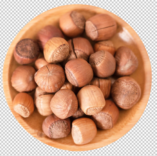榛子免扣素材