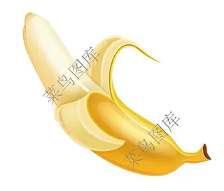 香蕉矢量图
