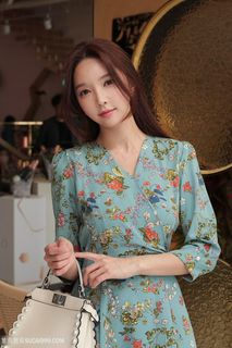 韩国气质美女模特朴秀妍写真图片