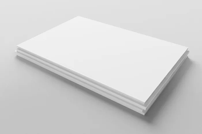简约画册样机psd模版下载