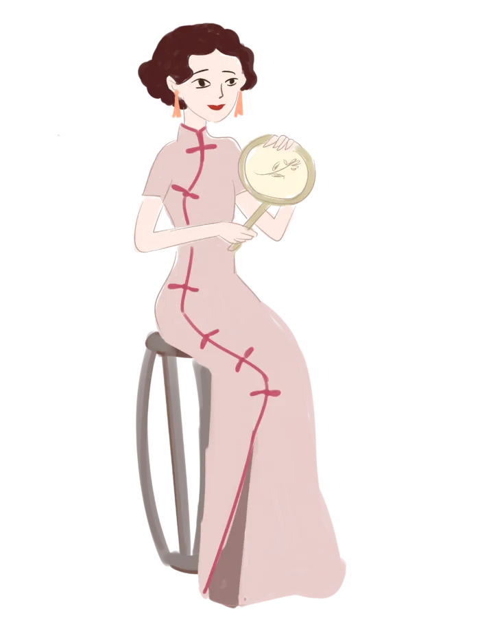 传统旗袍美女 (182)
