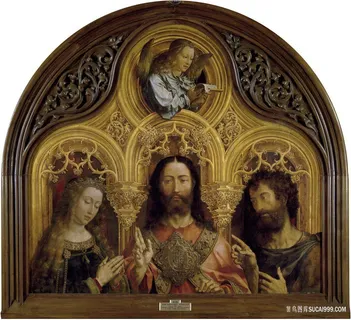 戈萨特1月-圣母玛利亚和圣约翰浸信会之间的基督