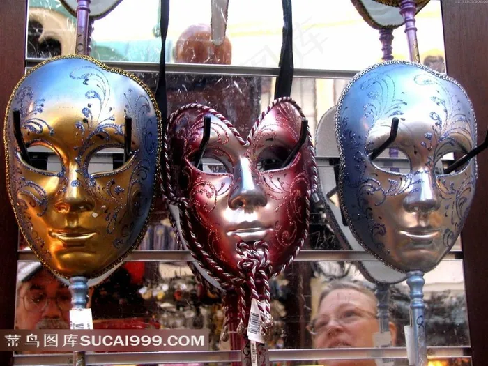 三款欧式精美高清面具