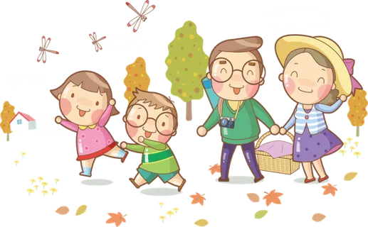 卡通 素材 人物 动画 插图