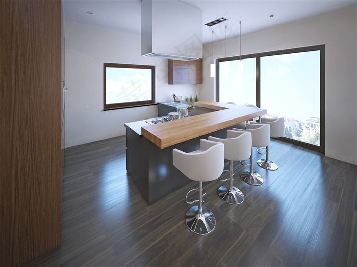 时尚吧台设计高清图