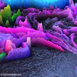 唯美炫彩抽象熔岩背景高清图片