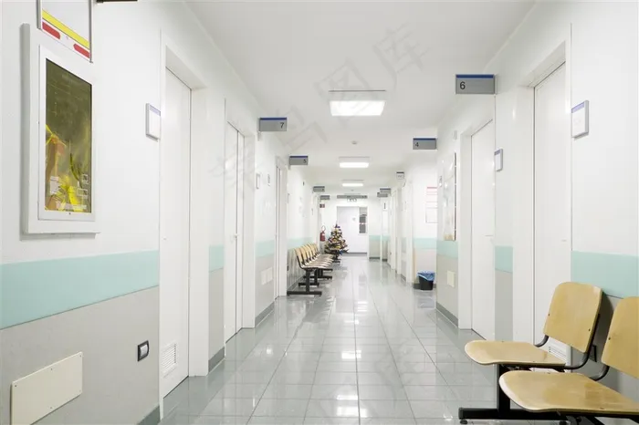 医院通道等候图片