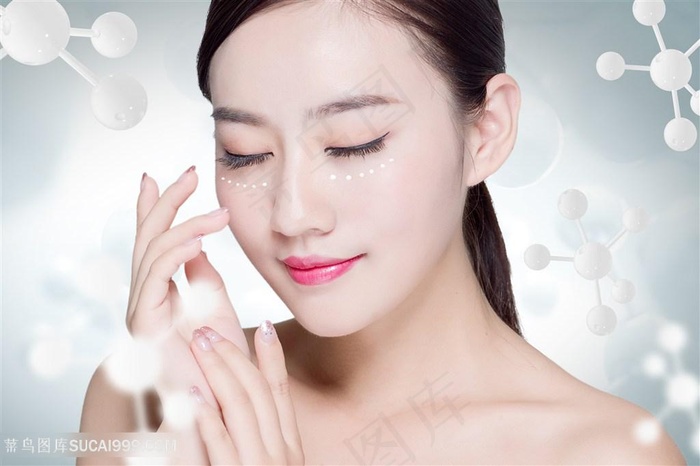 美化美女海报