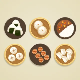 简约风厨房料理卡通素材图片PNG免扣 (6)