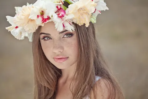 雀斑美女图片 雀斑美女图片