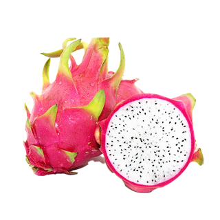 白心火龙果水果超市商品白底图免抠实物摄影png格式图片透明底