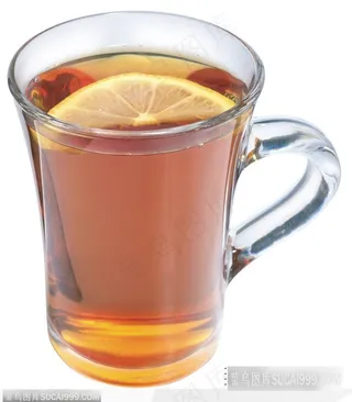 饮料特写-一大杯柠檬茶