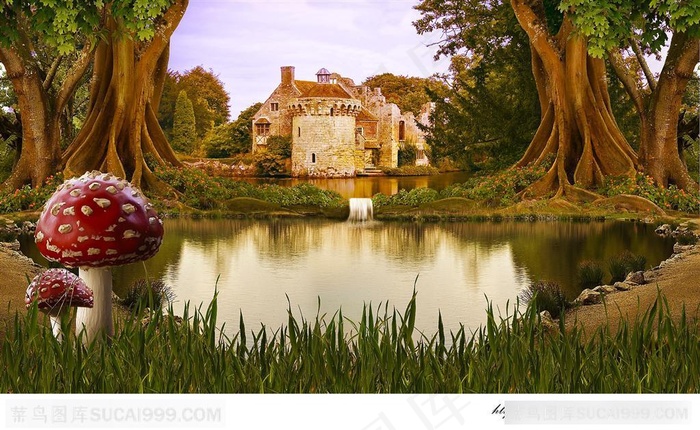 欧式梦幻仙境别墅家园