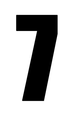 数字 7免抠(900x1500)