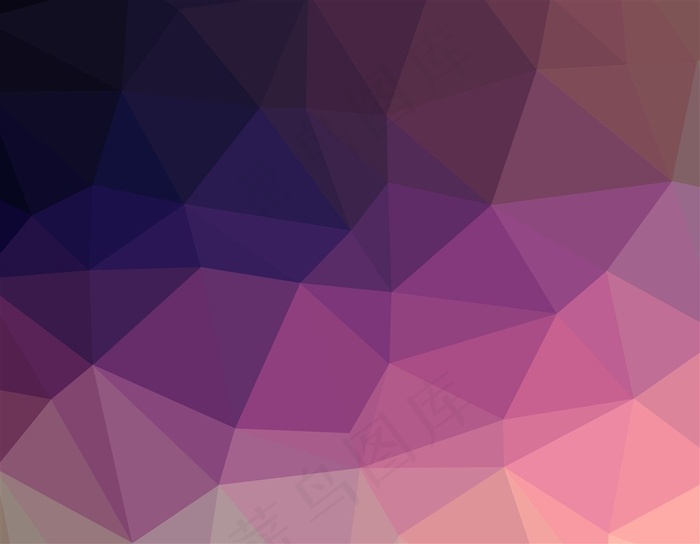 炫酷几何多边形背景素材