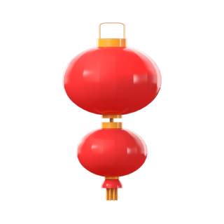 新年元素素材红色喜庆新春兔年