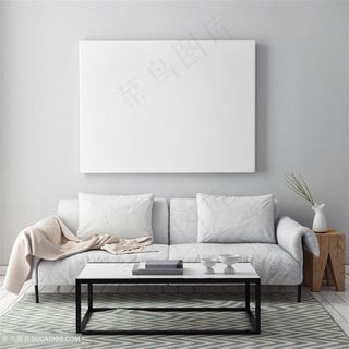 空白展板与室内高清图