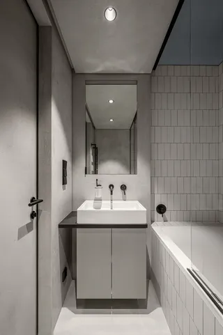 浴室现代简约风格特写场景近景(52)