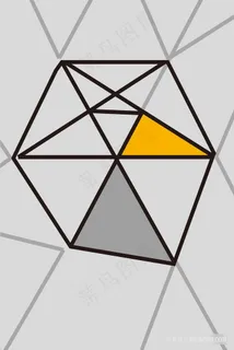 简约时尚三角连续装饰画