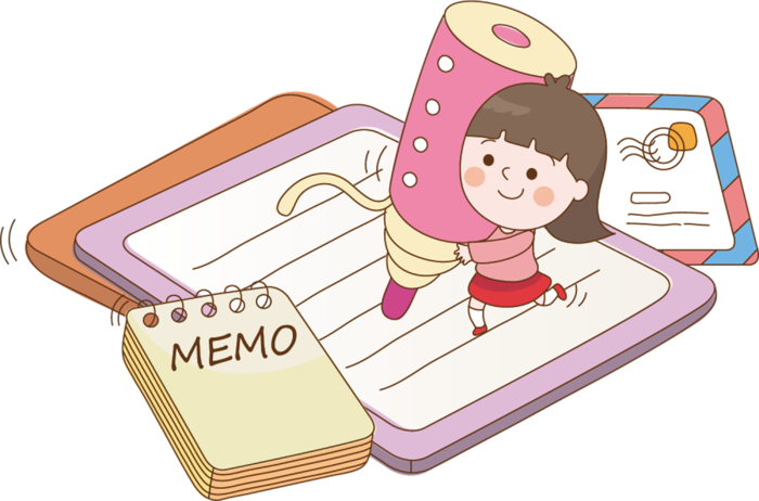 卡通 素材 人物 动画 插图