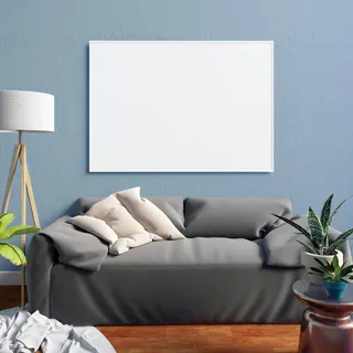 北欧简约现代艺术风格室内设计客厅沙发场景(25)