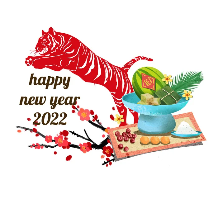 设计 虎年 装饰psd模版下载