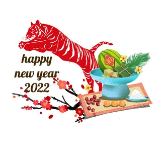 设计 虎年 装饰