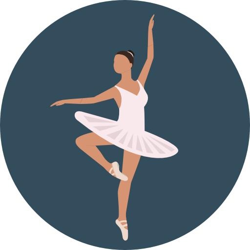 芭蕾舞者 PNG免抠(512x512)