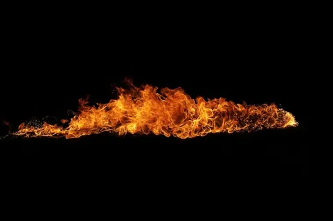 一横条的火焰 一横条的火焰