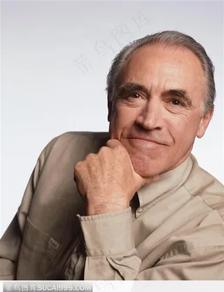 微笑的老人