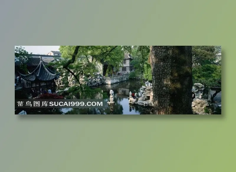 古典名园留园风景摄影