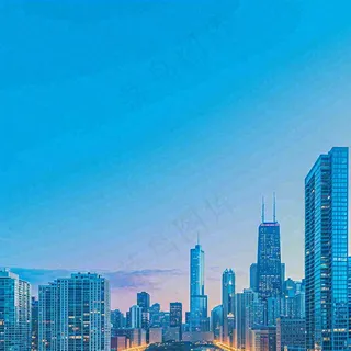 夜晚城市建筑高楼大厦,CBD写字楼 夜晚城市建筑高楼大厦,CBD写字楼