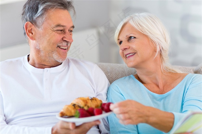 幸福的老年人高清素材