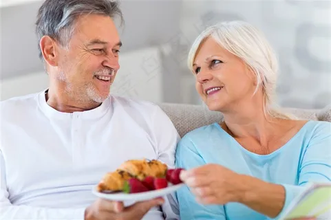 幸福的老年人高清素材