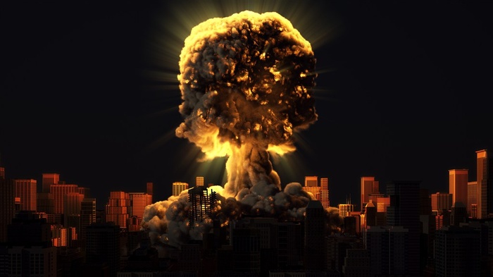 核弹爆炸世界末日高清图