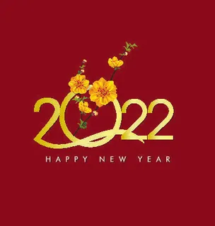 设计红色新年2022背景