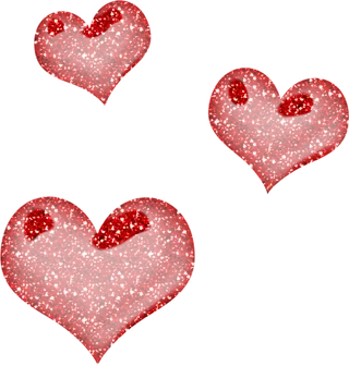 爱心卡通情人节